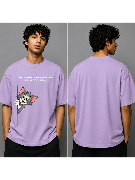Word Idioms 06 Printed Round Neck Oversized Pre customized Tshirt for Men