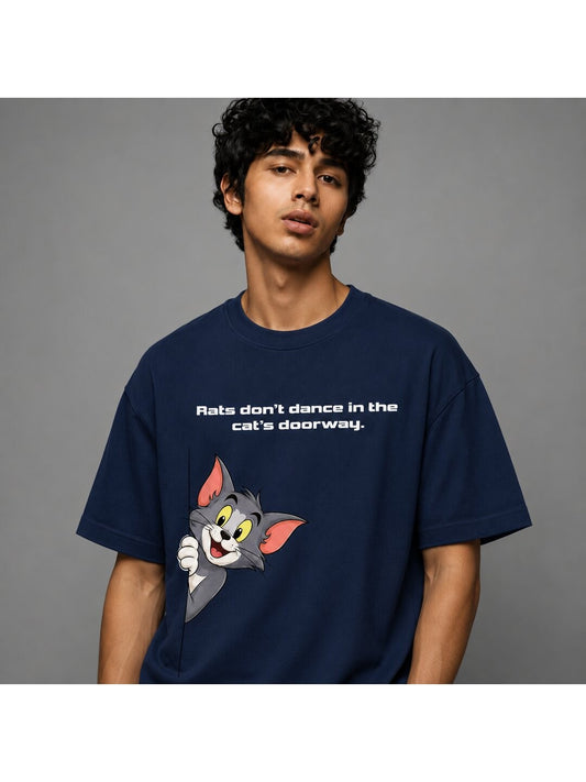 African proverb Printed Round Neck Oversize Pre-customized Tshirt for Men