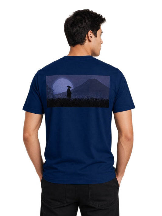 Anime-3 Printed Round Neck Regular Pre-customized T-shirt for Men