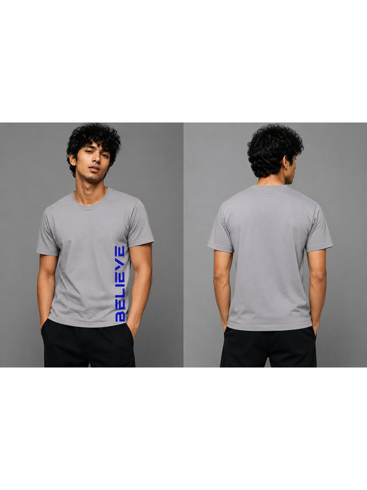 Trendy 03 Printed Round Neck Regular Pre customized Tshirt for Men