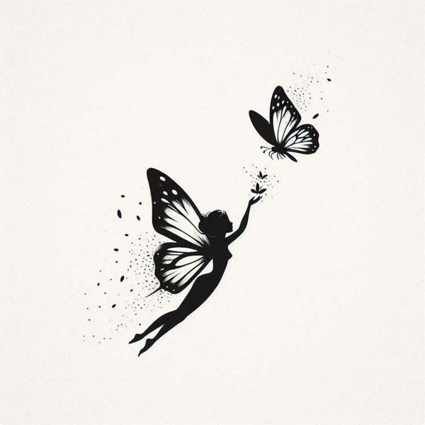 Butterfly lady