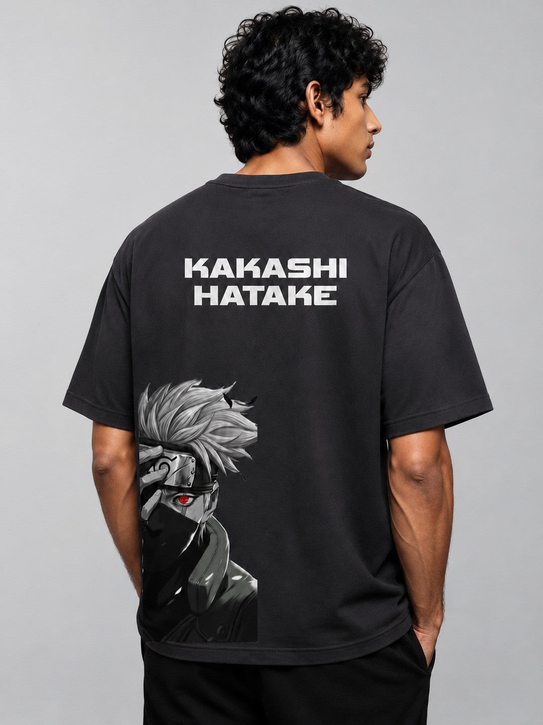 Shonen Spirit Printed Round Neck Oversize Pre-customized Tshirt for Men