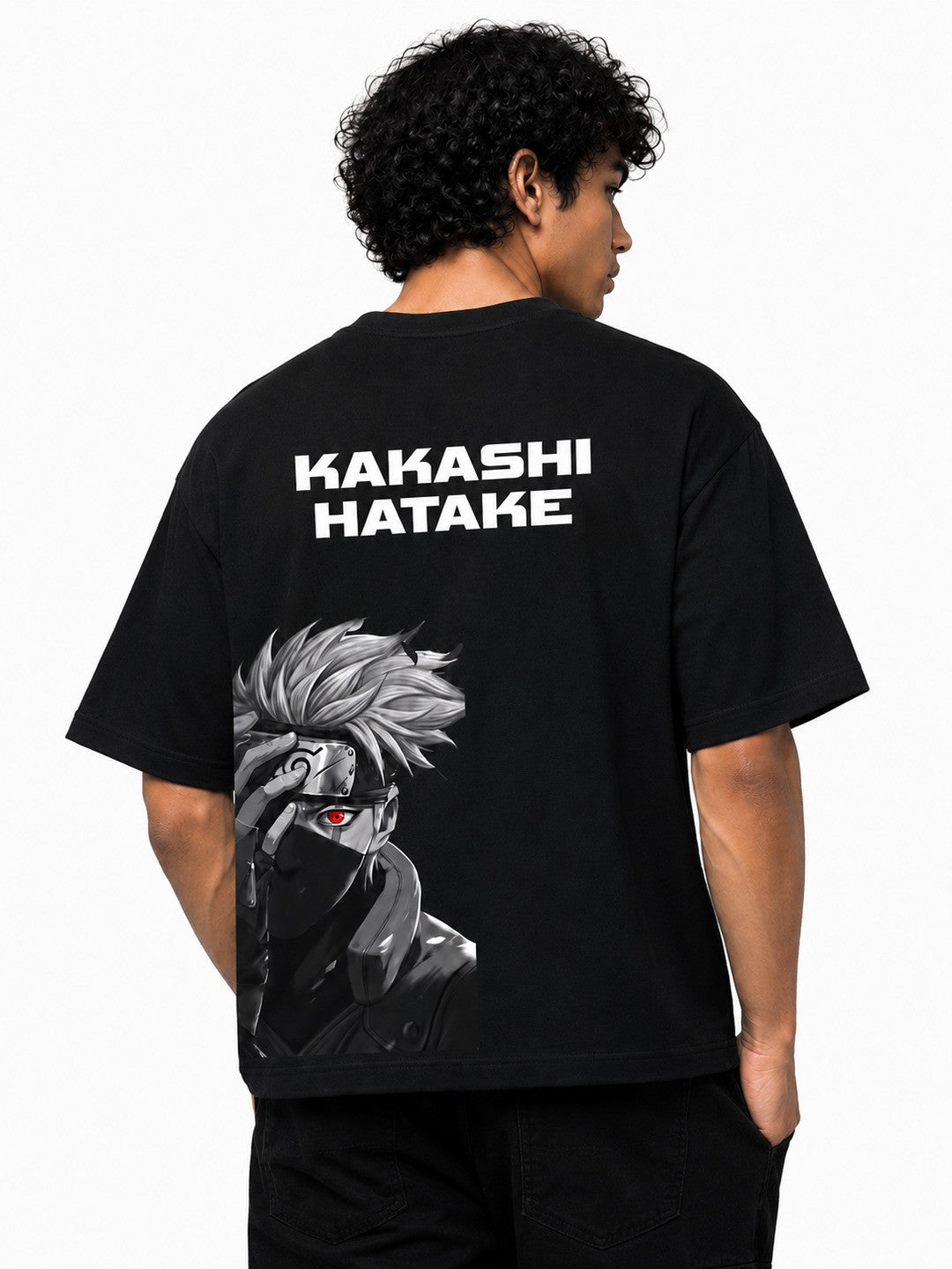 Shonen Spirit Printed Round Neck Oversize Pre-customized Tshirt for Men