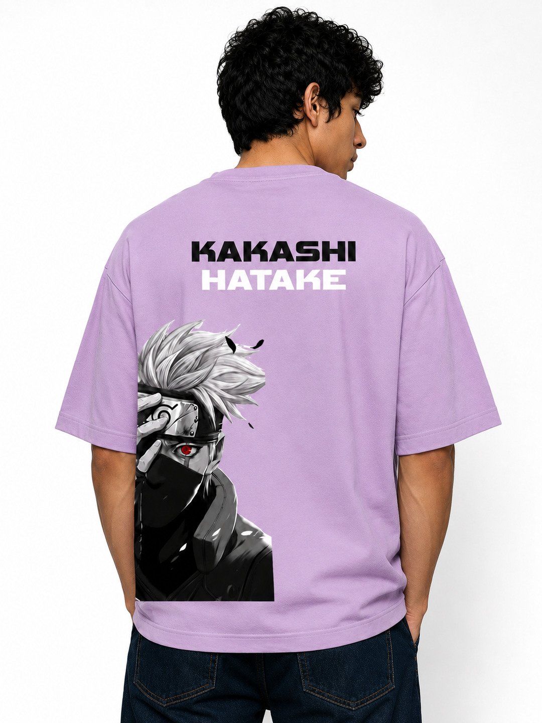 Shonen Spirit Printed Round Neck Oversize Pre-customized Tshirt for Men