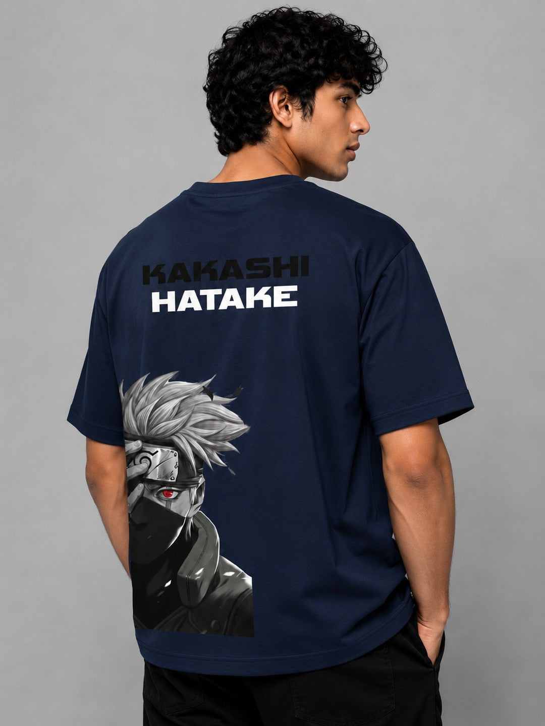 Shonen Spirit Printed Round Neck Oversize Pre-customized Tshirt for Men