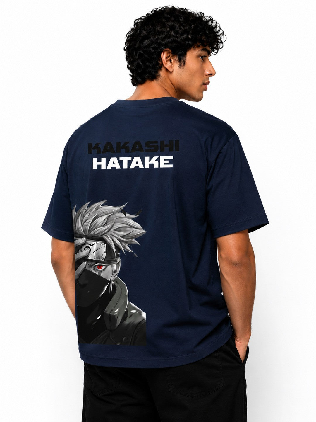 Shonen Spirit Printed Round Neck Oversize Pre-customized Tshirt for Men