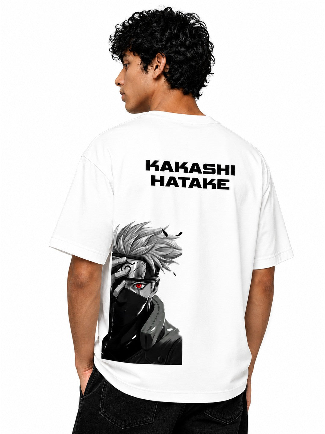 Shonen Spirit Printed Round Neck Oversize Pre-customized Tshirt for Men