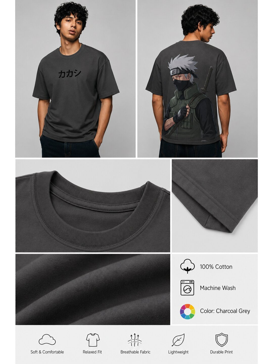 Storm Sensei Printed Round Neck Oversize Pre-customized Tshirt for Men