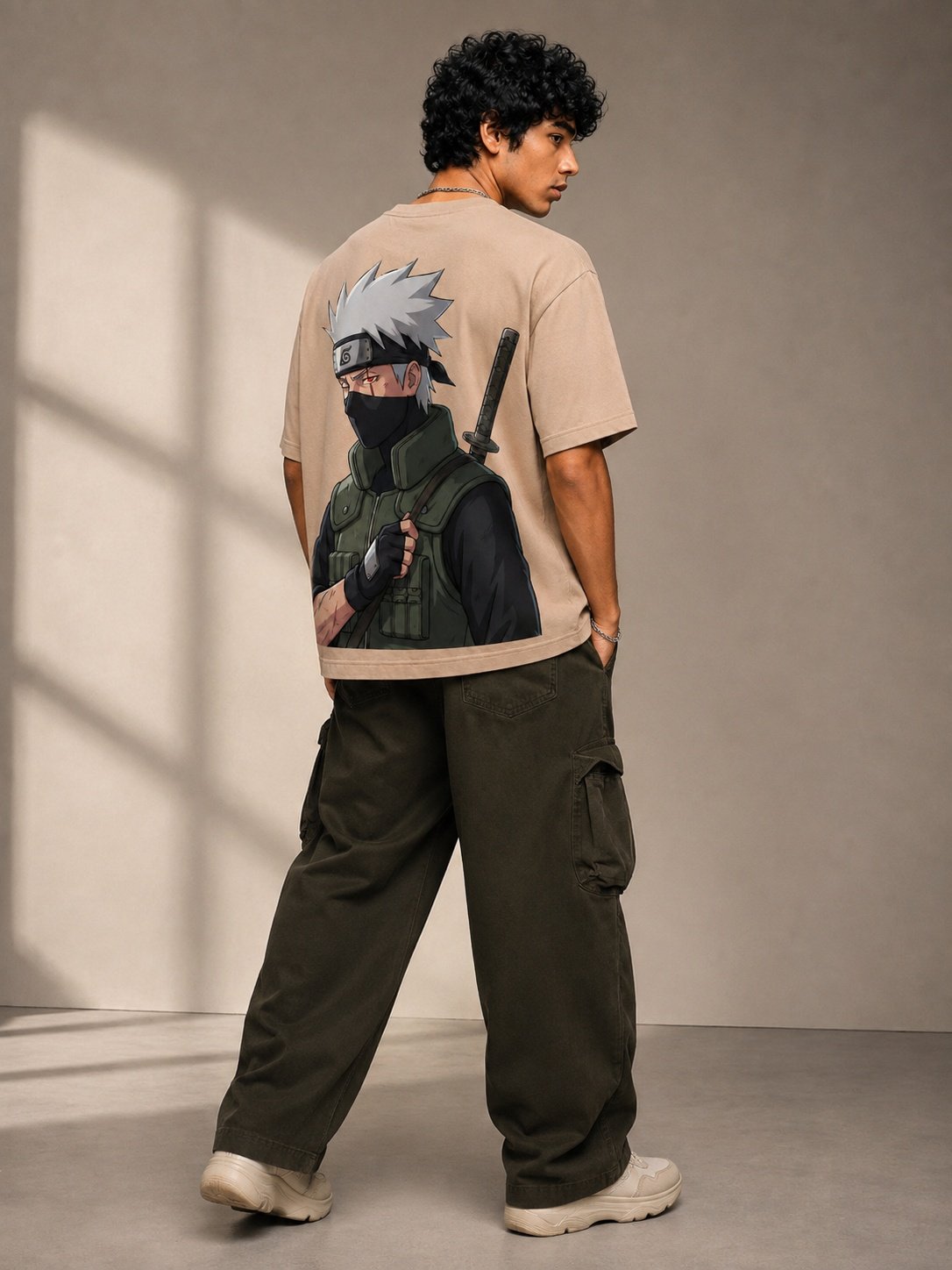 Storm Sensei Printed Round Neck Oversize Pre-customized Tshirt for Men