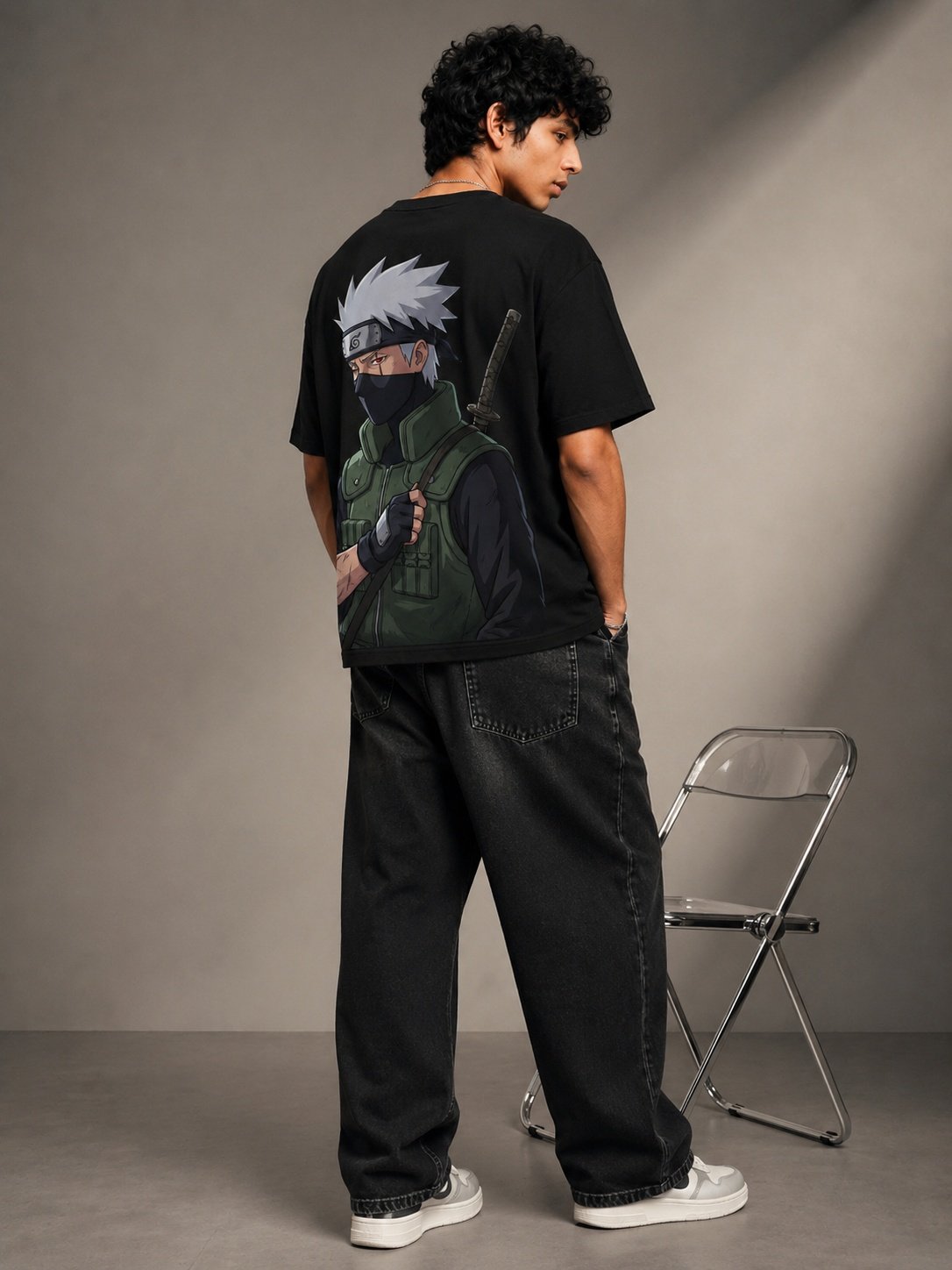 Storm Sensei Printed Round Neck Oversize Pre-customized Tshirt for Men
