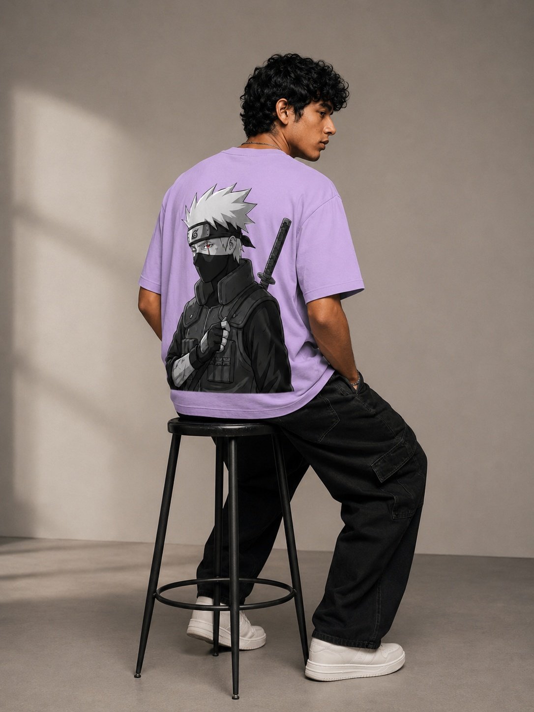 Storm Sensei Printed Round Neck Oversize Pre-customized Tshirt for Men