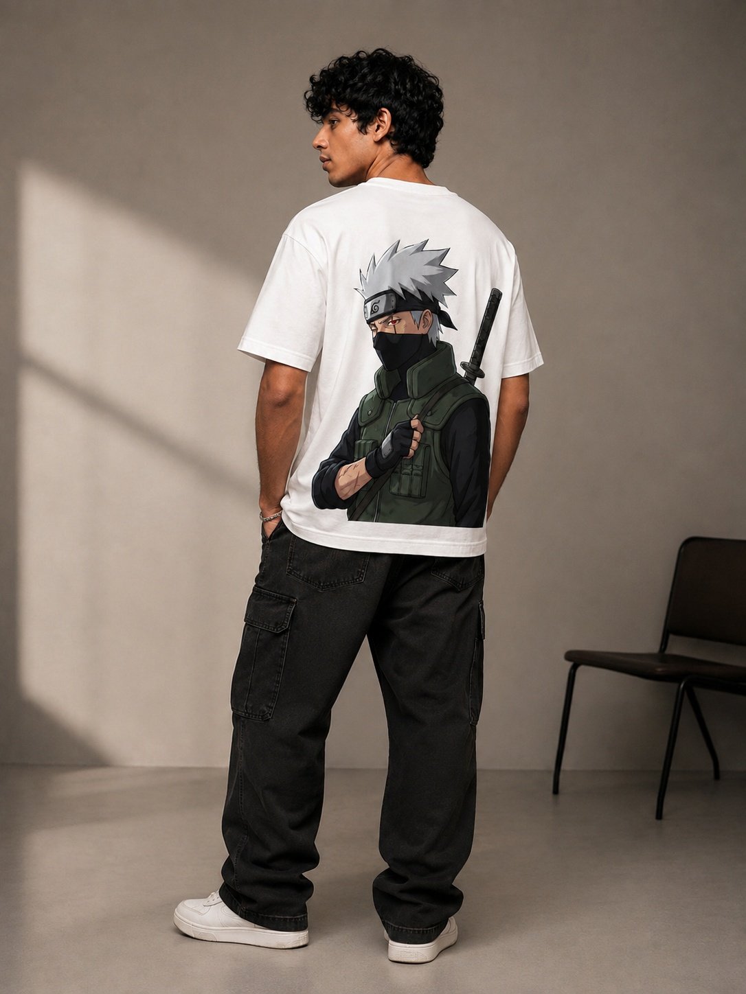 Storm Sensei Printed Round Neck Oversize Pre-customized Tshirt for Men