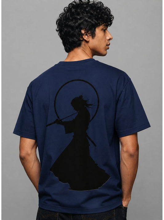 Anime 10 Printed Round Neck Oversized Pre customized Tshirt for Men