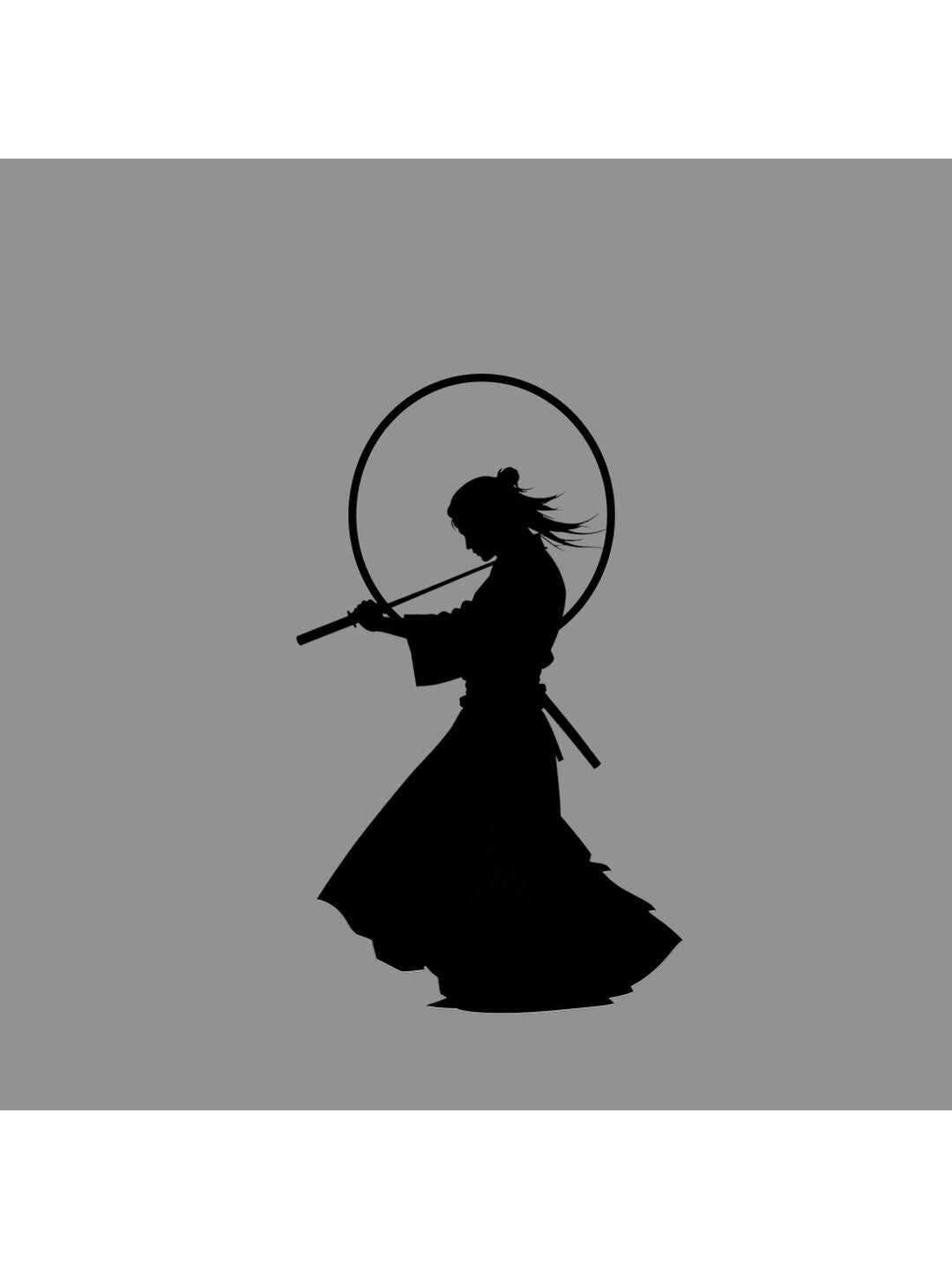 Katana Dream Printed Round Neck Oversize Pre-customized Tshirt for Men