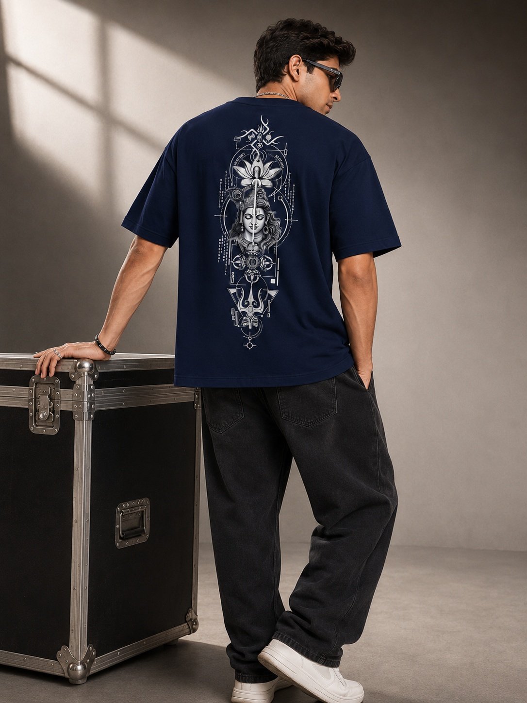 Lord in One Printed Round Neck Oversize Pre-customized Tshirt for Men