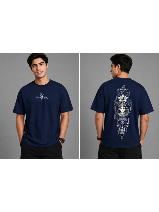 Celestial 05 Printed Round Neck Oversized Pre customized Tshirt for Men