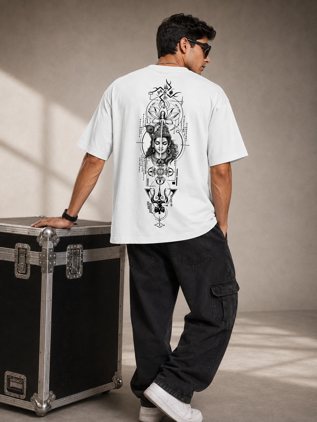 Lord in One Printed Round Neck Oversize Pre-customized Tshirt for Men