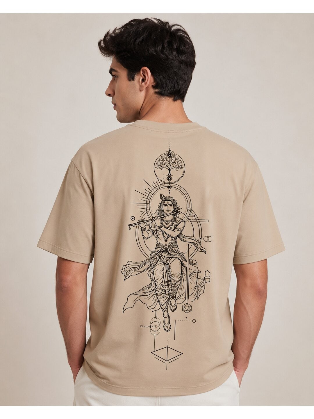 Ultimate Avatar Printed Round Neck Oversize Pre-customized Tshirt for Men
