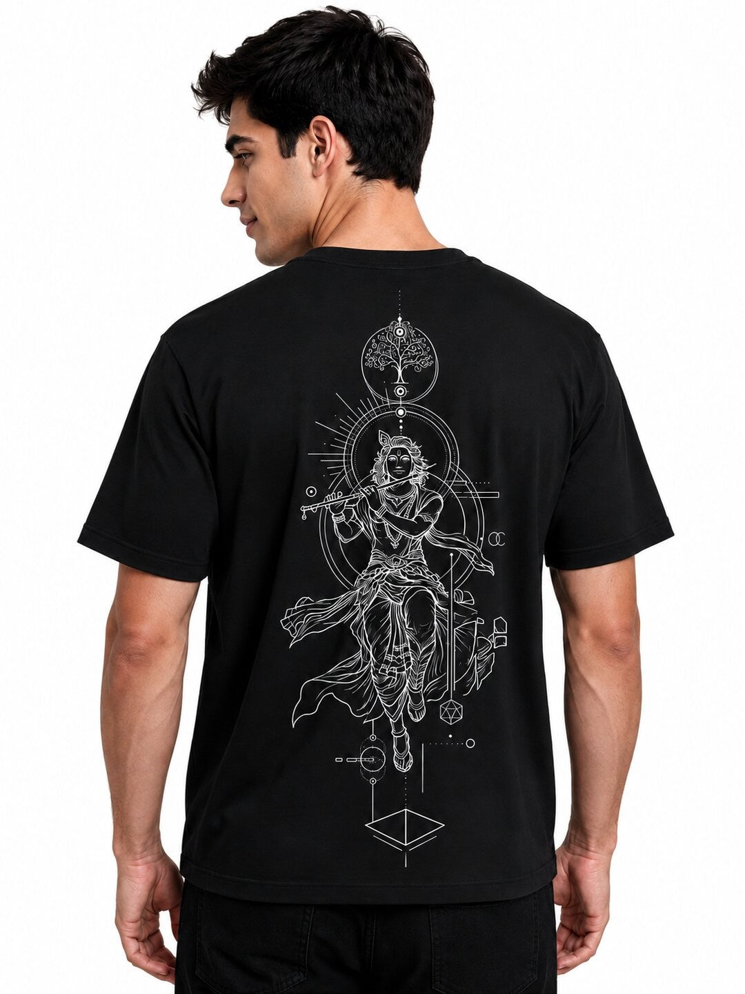 Ultimate Avatar Printed Round Neck Oversize Pre-customized Tshirt for Men