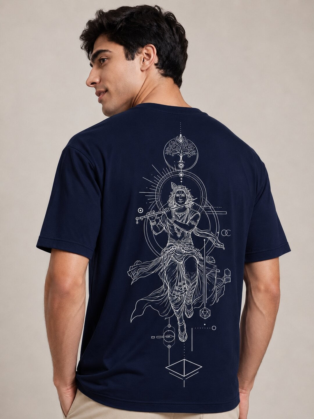Ultimate Avatar Printed Round Neck Oversize Pre-customized Tshirt for Men