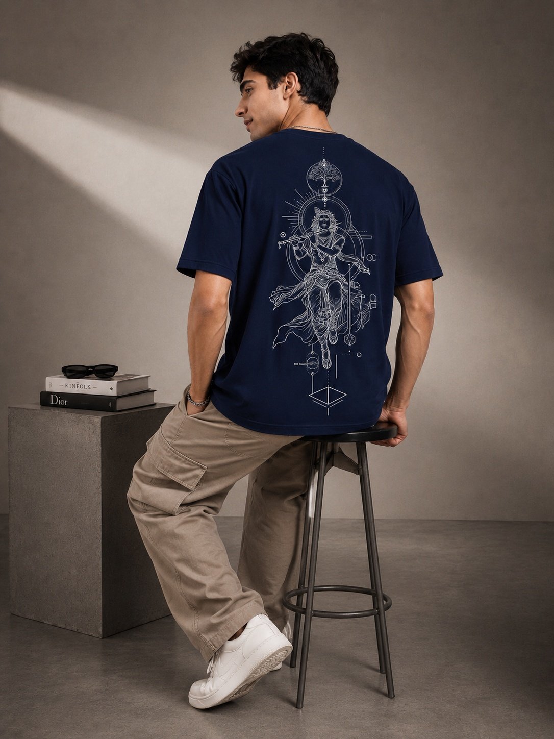 Ultimate Avatar Printed Round Neck Oversize Pre-customized Tshirt for Men