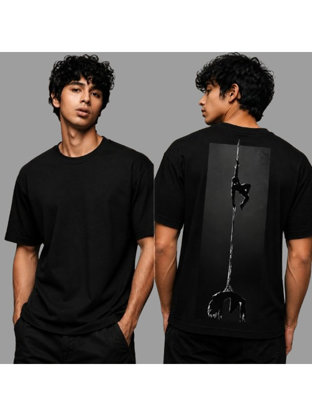 Spider Man Printed Round Neck Oversize Pre-customized Tshirt for Men