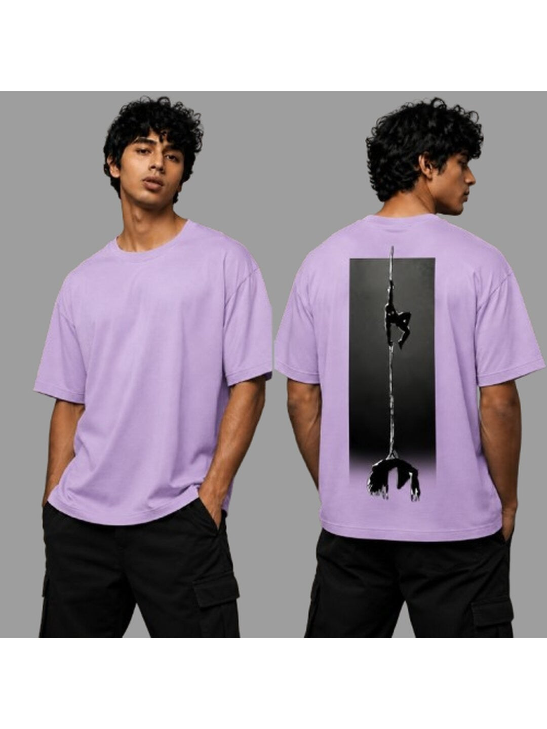 Spider Man Printed Round Neck Oversize Pre-customized Tshirt for Men