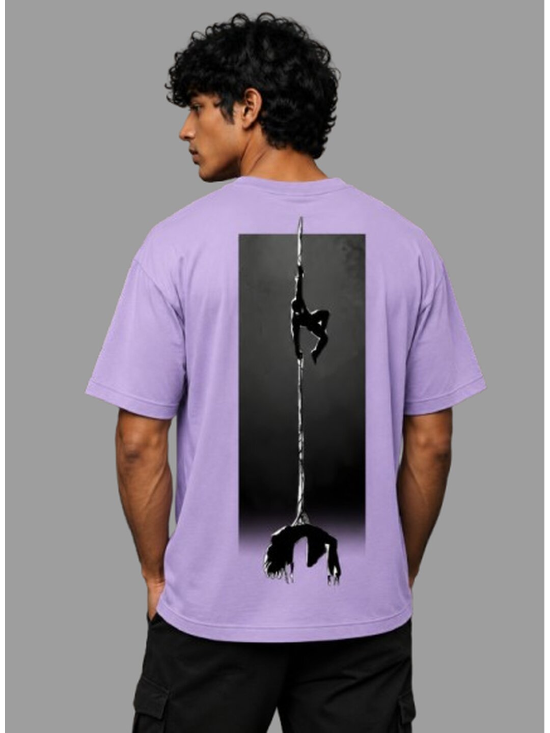 Korean 03 Printed Round Neck Oversized Pre customized Tshirt for Men