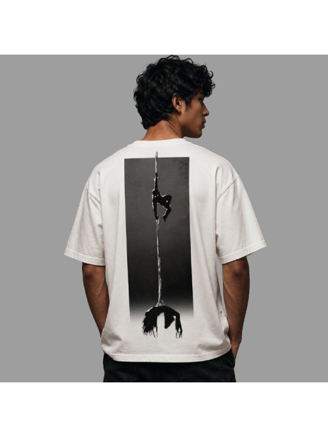Spider Man Printed Round Neck Oversize Pre-customized Tshirt for Men