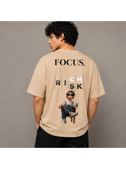 Mixmedia 09 Printed Round Neck Oversized Pre customized Tshirt for Men