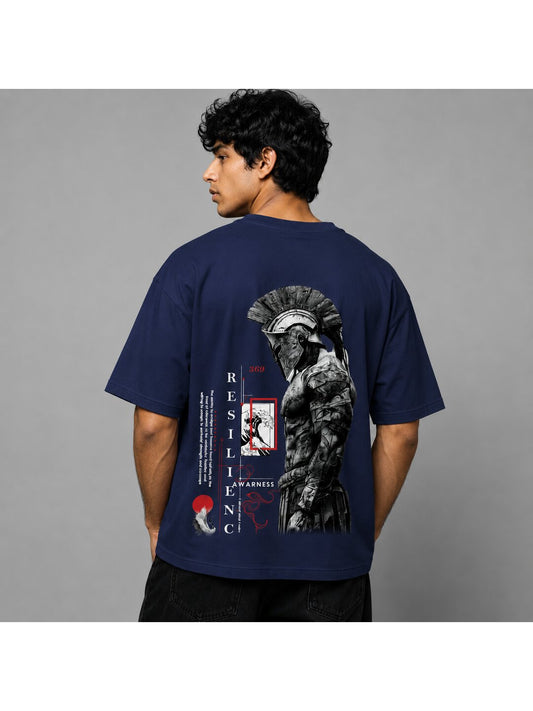 Trendy 07 Printed Round Neck Oversized Pre customized Tshirt for Men