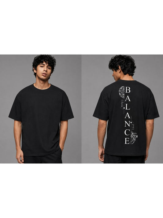 Word Idioms 01 Printed Round Neck Oversized Pre customized Tshirt for Men