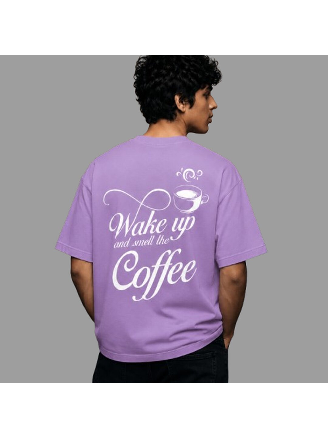 Word Idioms 02 Printed Round Neck Oversized Pre customized Tshirt for Men