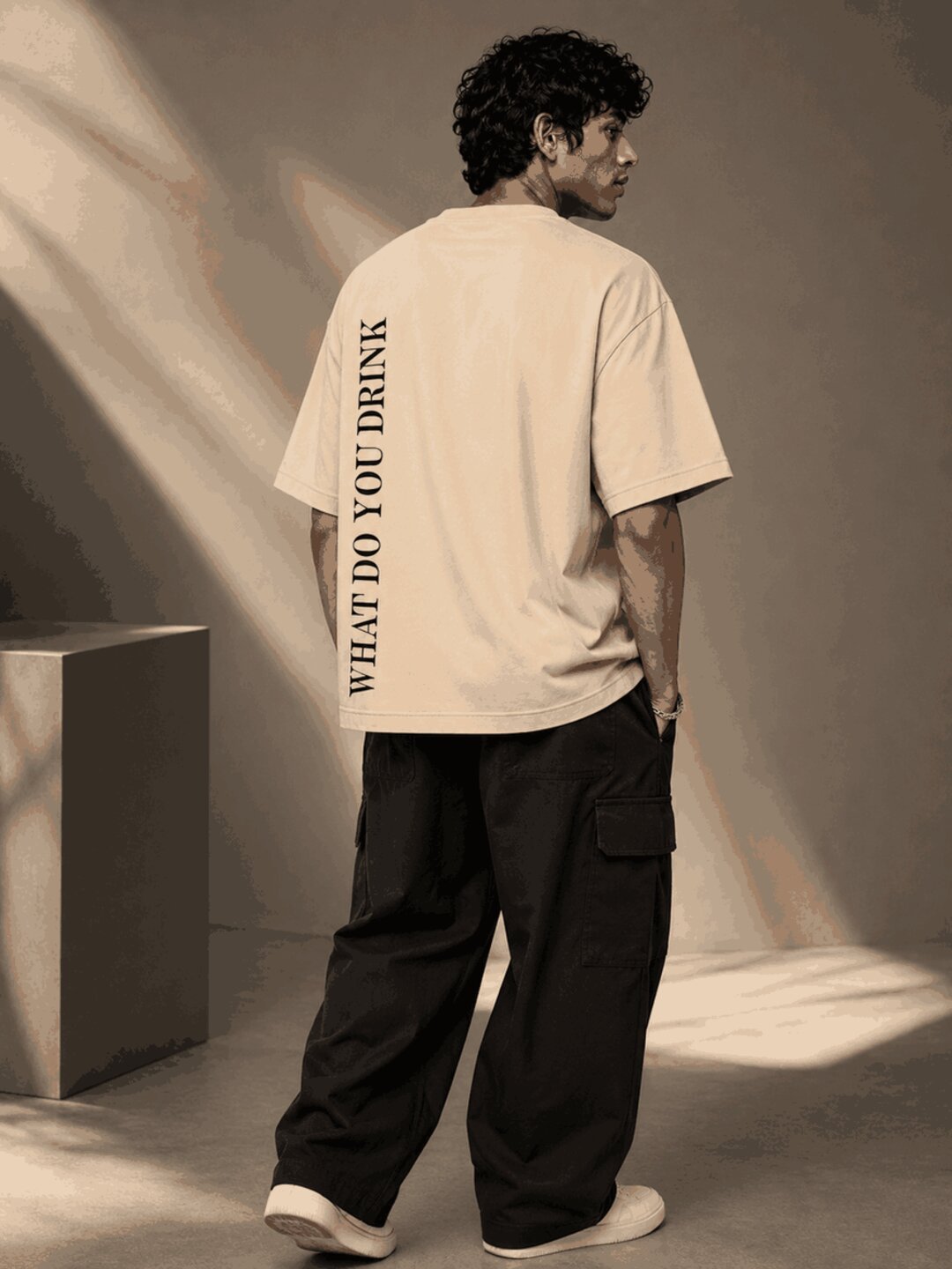 Poison Printed Round Neck Oversize Pre-customized Tshirt for Men