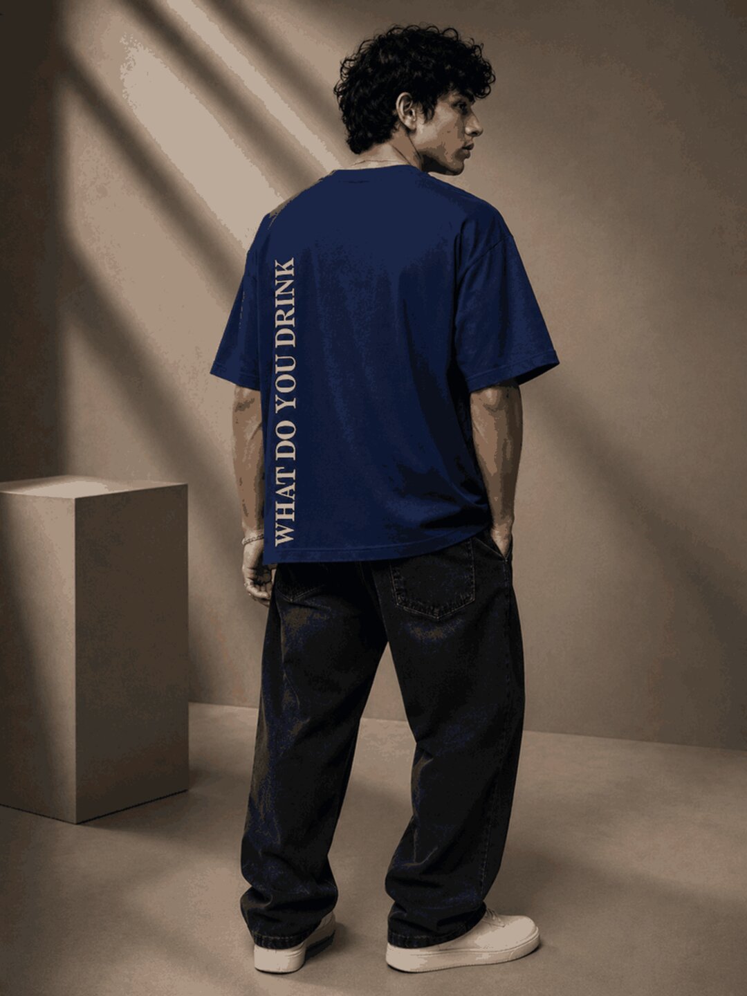 Poison Printed Round Neck Oversize Pre-customized Tshirt for Men