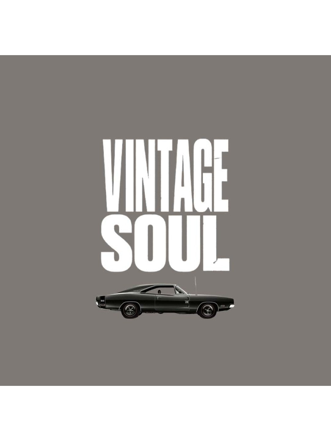 Vintage soul Printed Round Neck Regular Pre-customized Tshirt for Men
