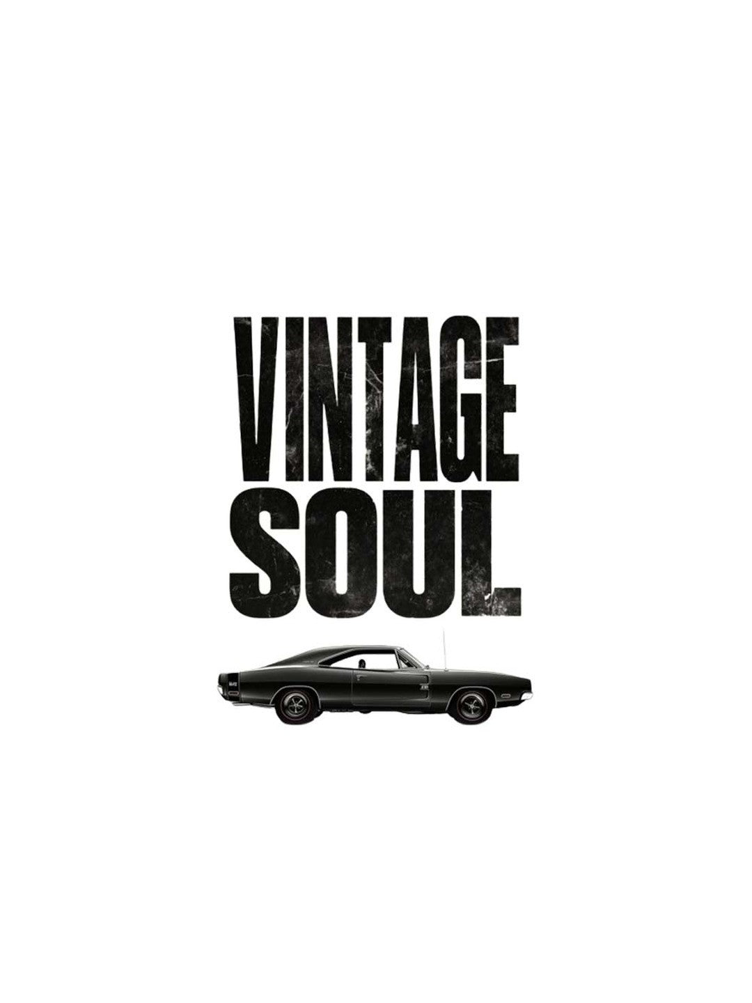 Vintage soul Printed Round Neck Regular Pre-customized Tshirt for Men