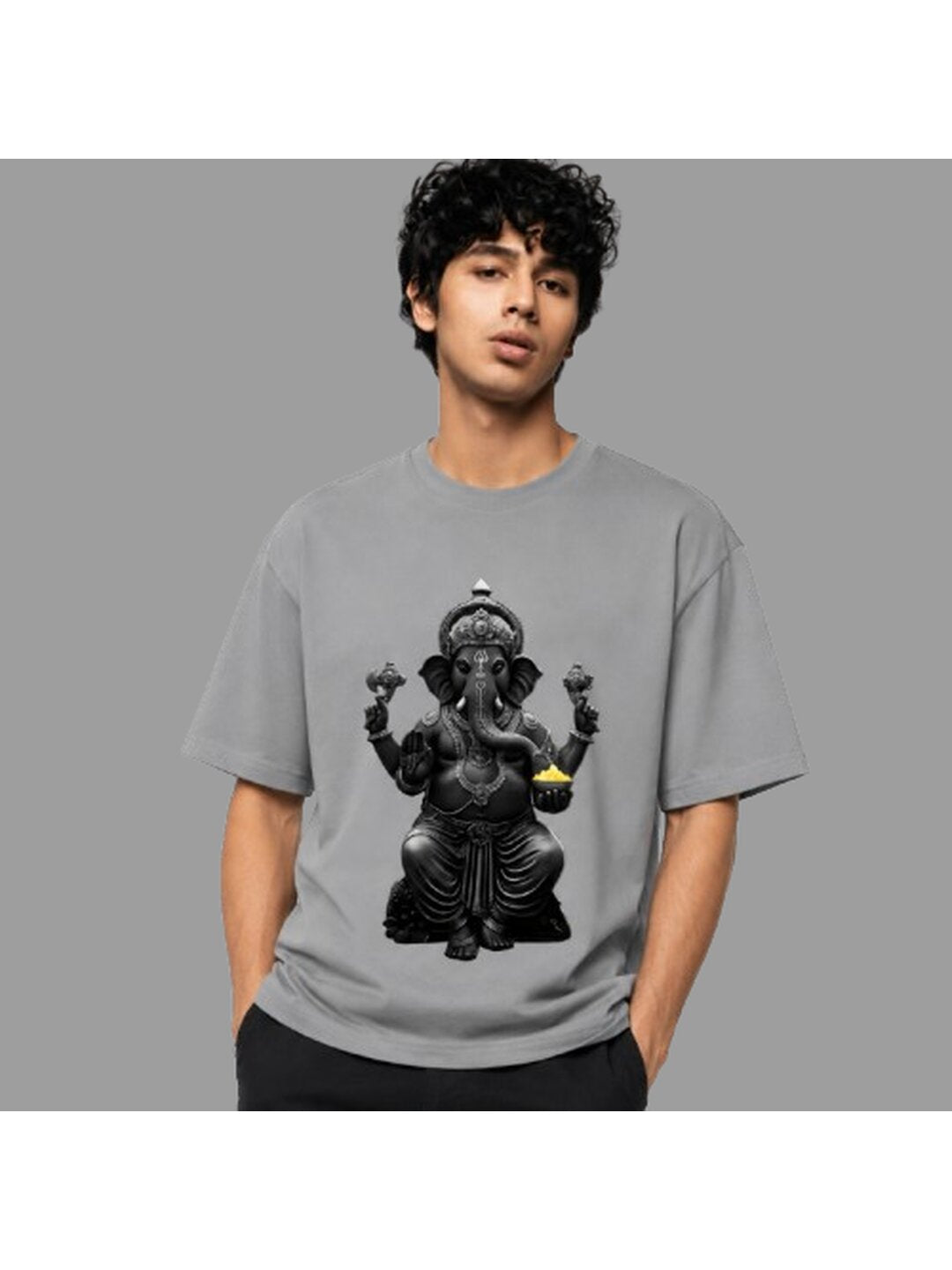 Culture 05 Printed Round Neck Regular Pre customized Tshirt for Men