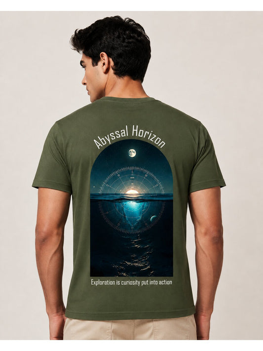 Celestial 09 Printed Round Neck Regular Pre customized Tshirt for Men