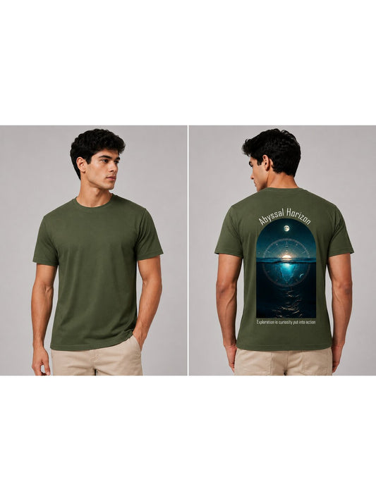 Celestial 09 Printed Round Neck Regular Pre customized Tshirt for Men