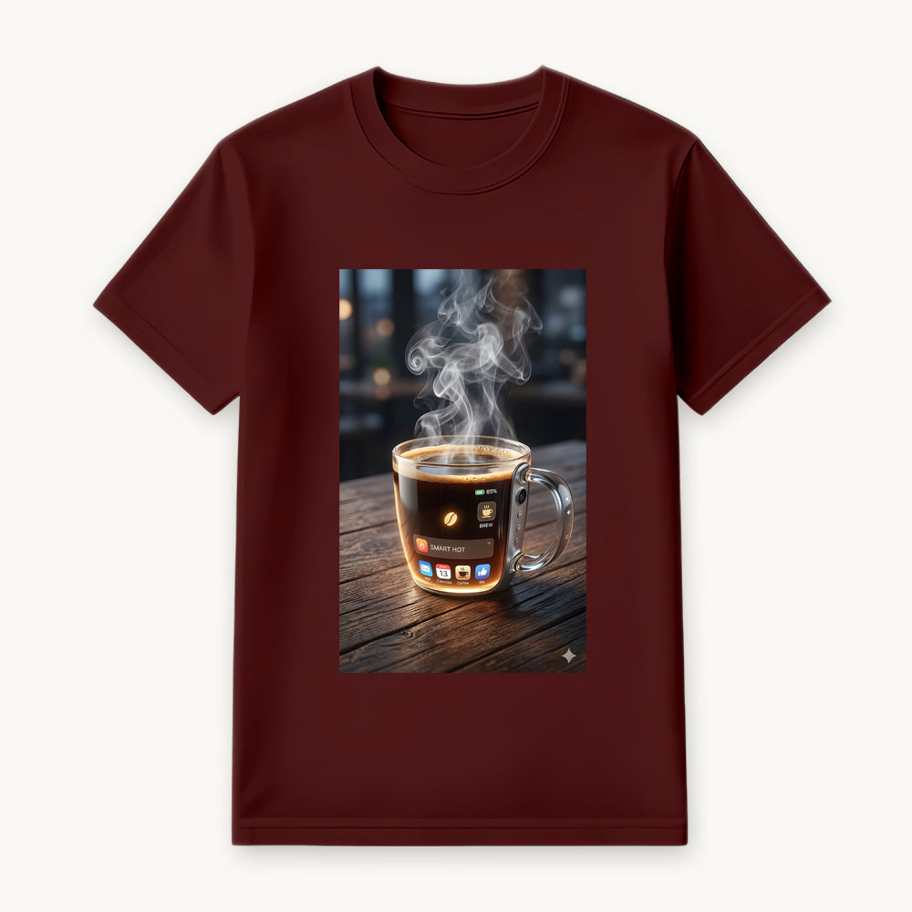 Scrap Canvas Printed Round Neck Regular Pre-customized Tshirt for Men