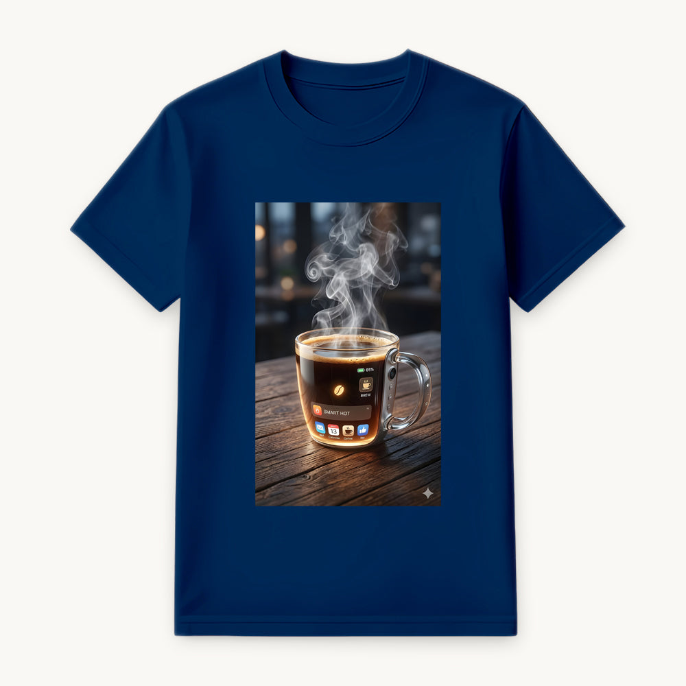 Scrap Canvas Printed Round Neck Regular Pre-customized Tshirt for Men