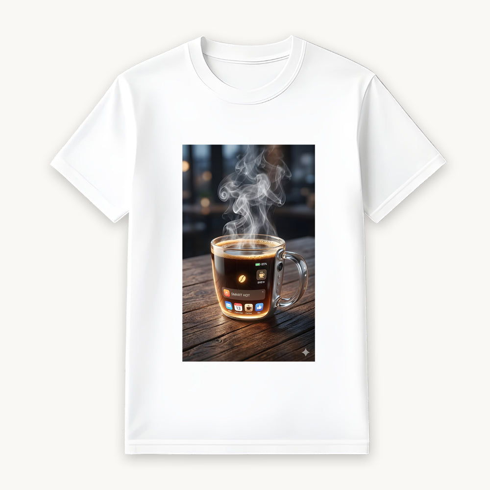 Scrap Canvas Printed Round Neck Regular Pre-customized Tshirt for Men