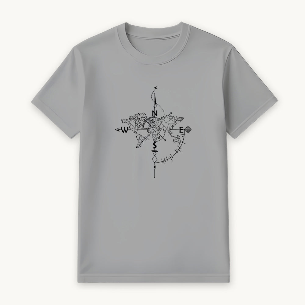 NEWS Printed Round Neck Regular Pre-customized Tshirt for Men