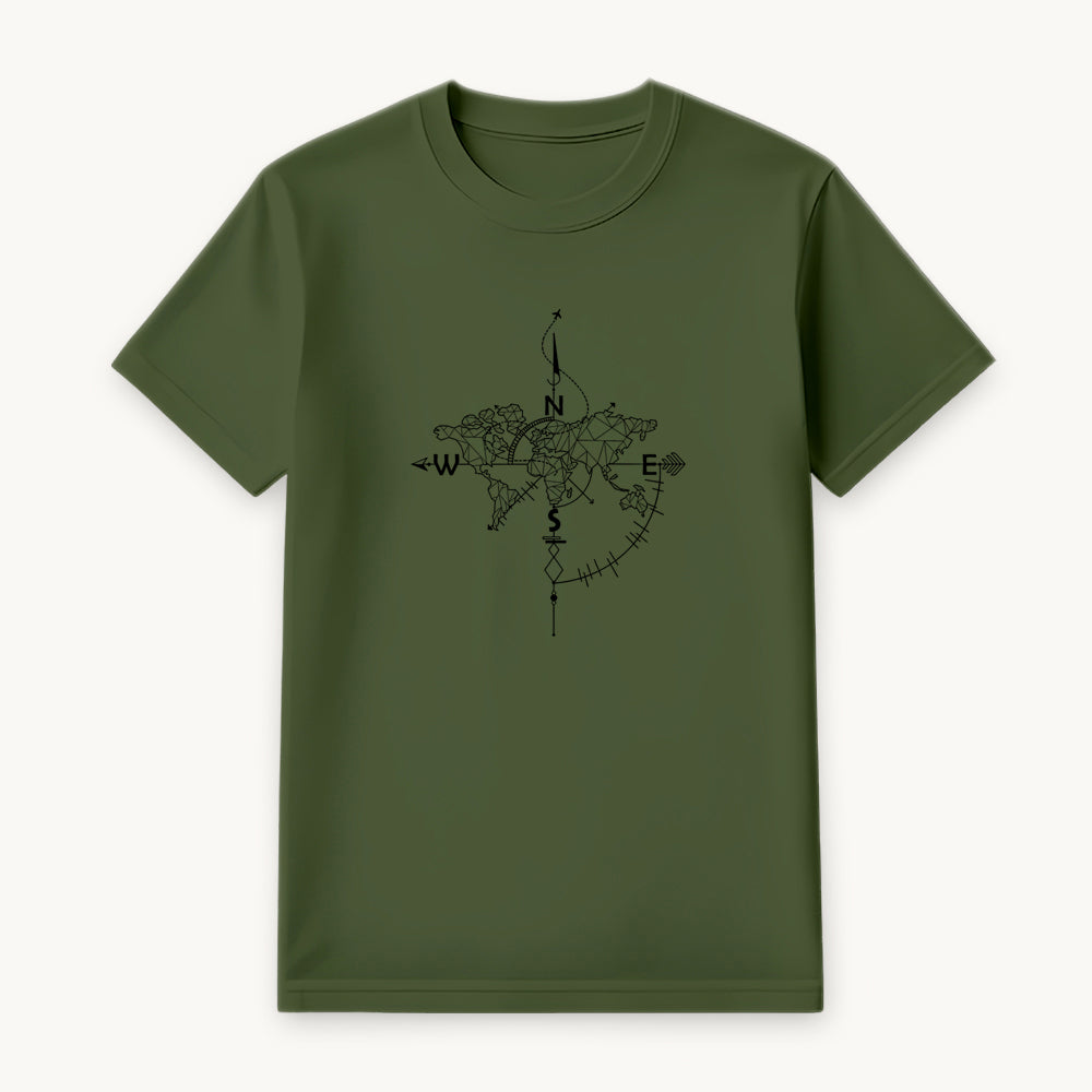 NEWS Printed Round Neck Regular Pre-customized Tshirt for Men