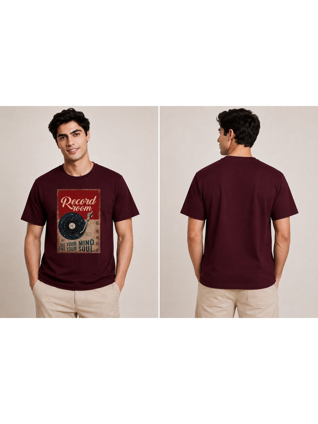 Mixmedia 13 Printed Round Neck Regular Pre customized Tshirt for Men