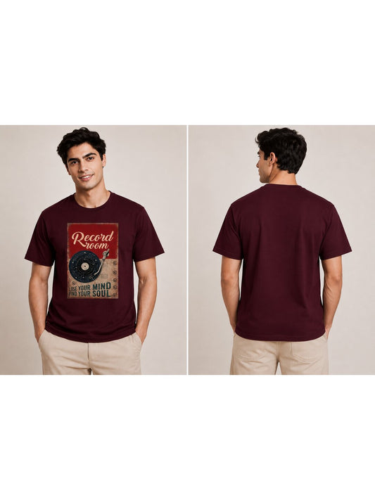 Mixmedia 13 Printed Round Neck Regular Pre customized Tshirt for Men