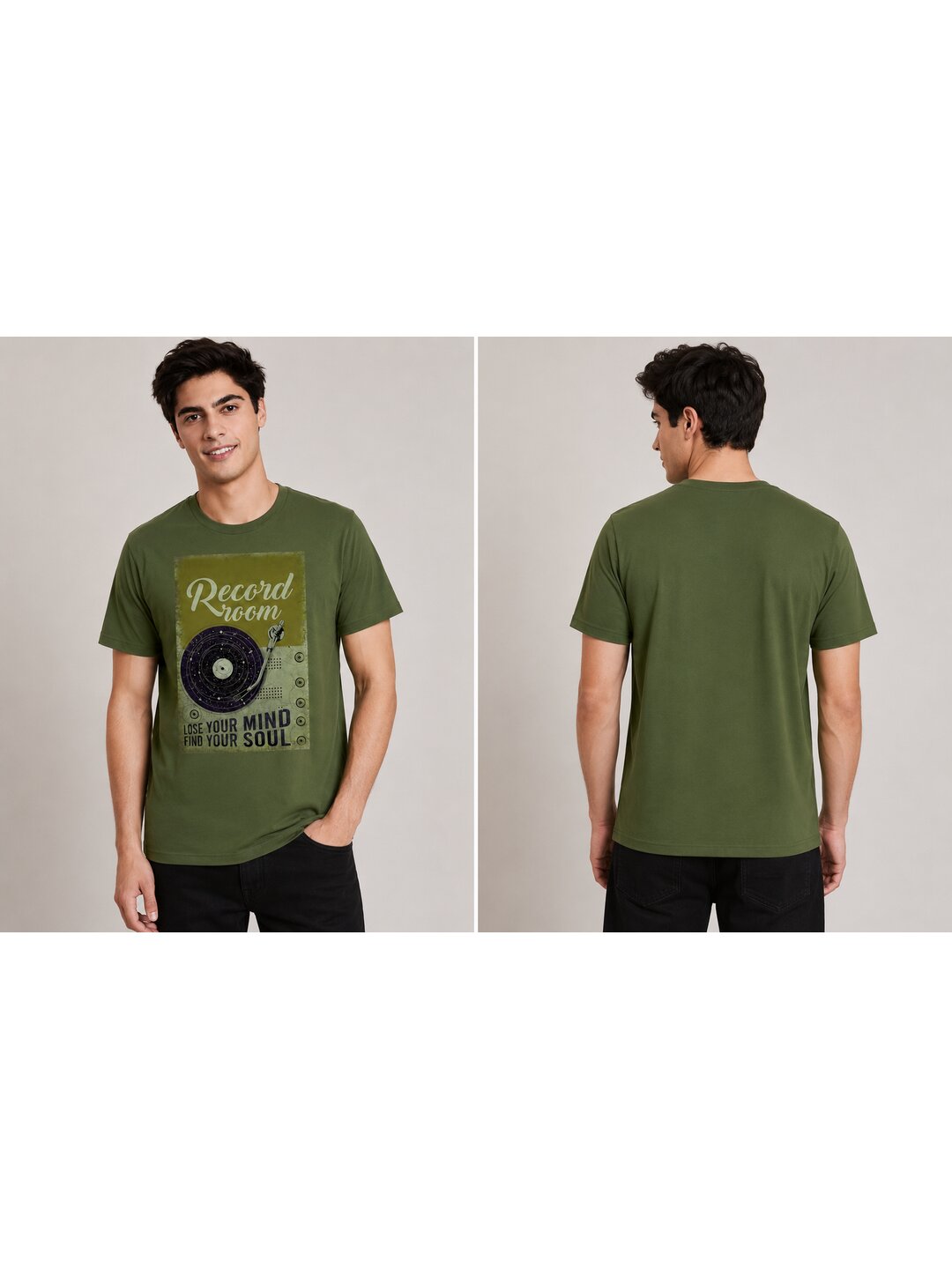 Mixmedia 13 Printed Round Neck Regular Pre customized Tshirt for Men