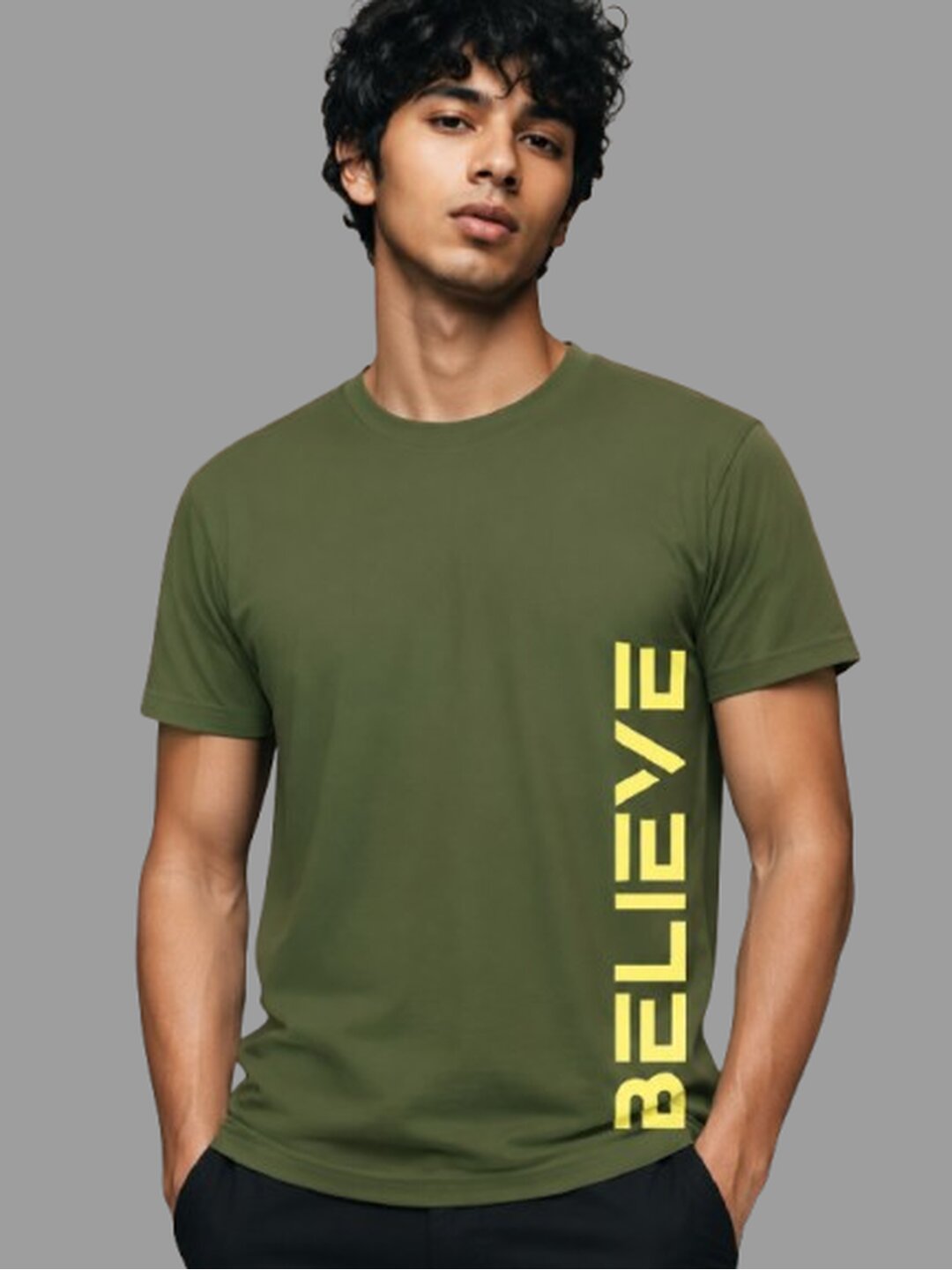 Trendy 03 Printed Round Neck Regular Pre customized Tshirt for Men