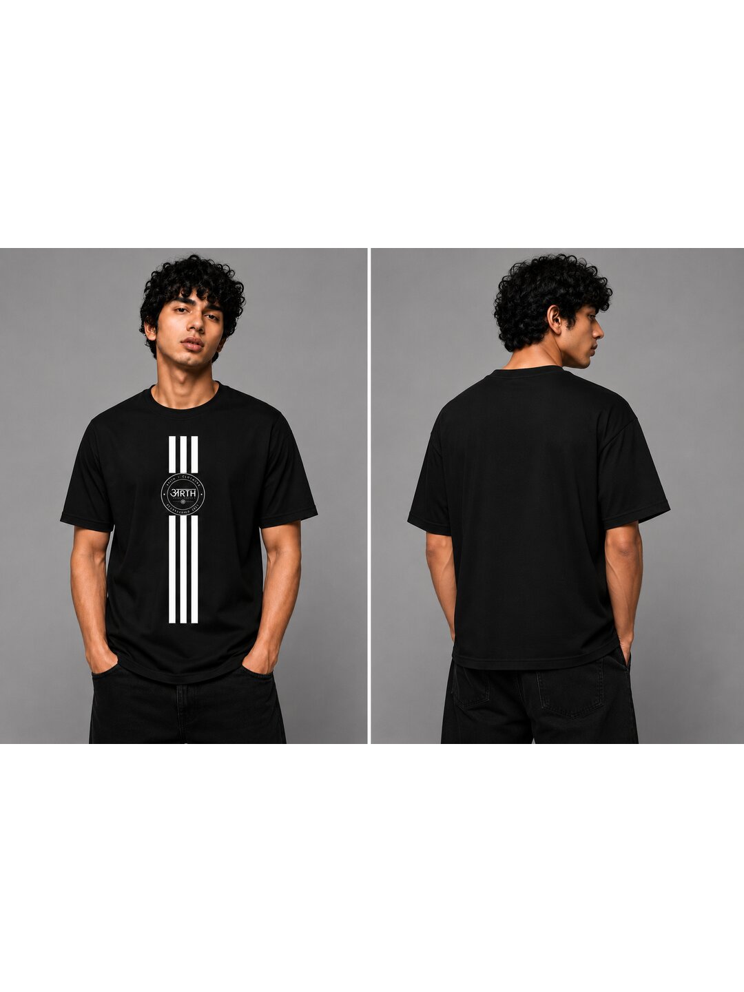Trendy 04 Printed Round Neck Regular Pre customized Tshirt for Men